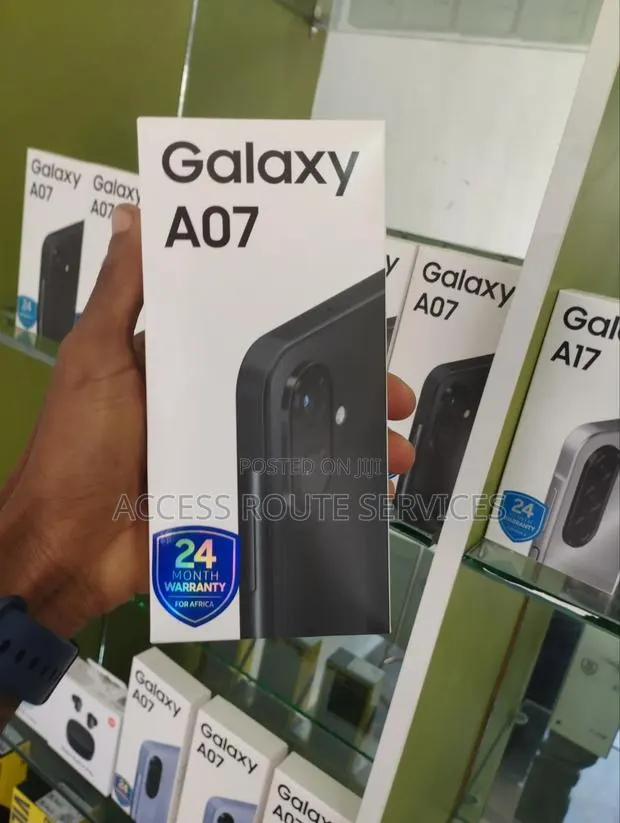 New Samsung Galaxy A07 64 GB Black · Photo 1