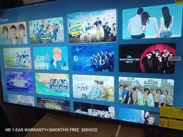 Quality Entertainment Television Smart 50" Television. · Photo 1