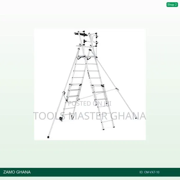 Cm 7-10 Verox Telescopic Foldable Work Platform - Cm-Vx7-10 · Photo 1