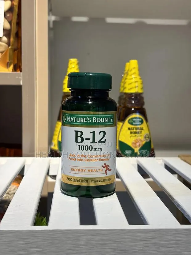 Nature's Bounty Vitamin B12 for Energy, Nerve Blood Health Support · Photo 1