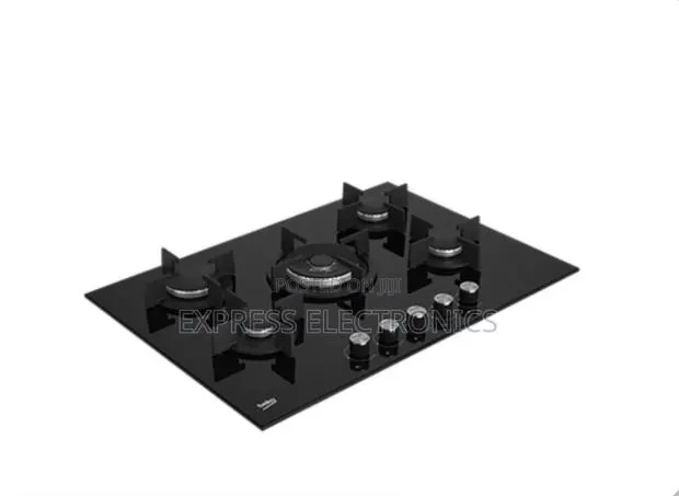 Uktra Morden Sleek Built-in Gas Hob, 5 Burners, Black MG90GQ095AL1B-BS · Photo 1
