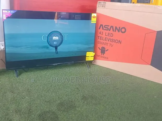 Asano 43-Inch Smart TV – Premium-Looking Design, Clear · Photo 1