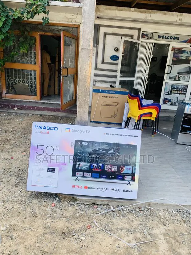 Ultra Sleek Nasco 50”Uhd Smart Flat Vidaa-Nas-H50fs-Vid Television · Photo 1