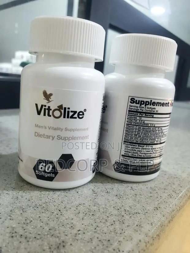 Vitolize Men Pack of 60 Softgels · Photo 1