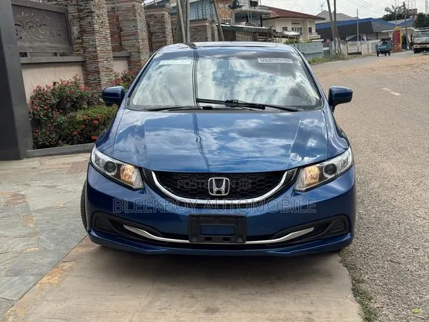 Honda Civic EX-L 4dr Sedan (1.8L 4cyl CVT) 2015 Blue · Photo 1