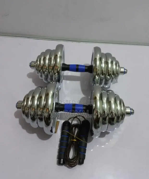 Dumbbell 30kg With Skipping Rope · Photo 1