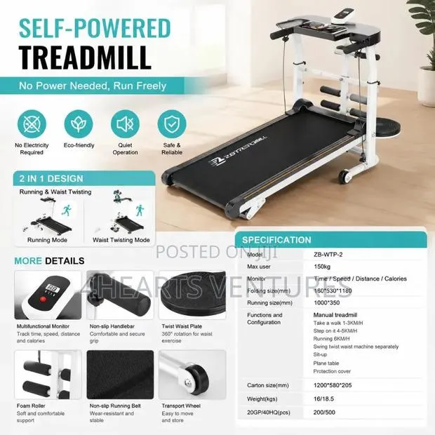 Mechanical Treadmill · Photo 1