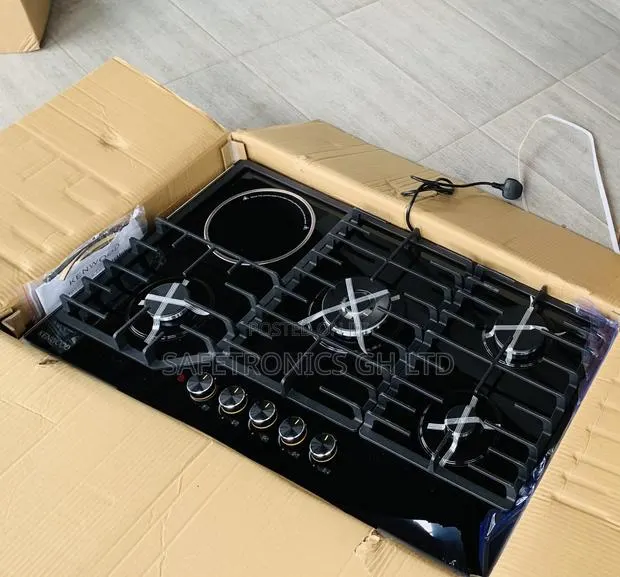 Available Beat 4 Gas 1 Electric Kenwood (Black) Hob · Photo 1