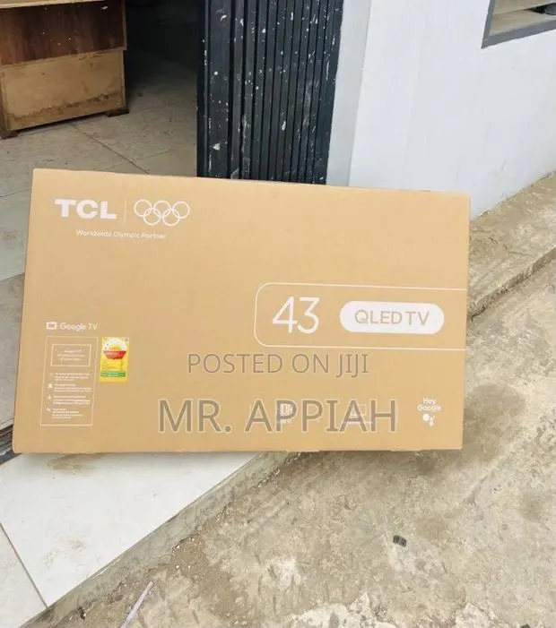 Efficient Quality TCL 43” Qled Smart Satellite Android TV(2025) · Photo 1