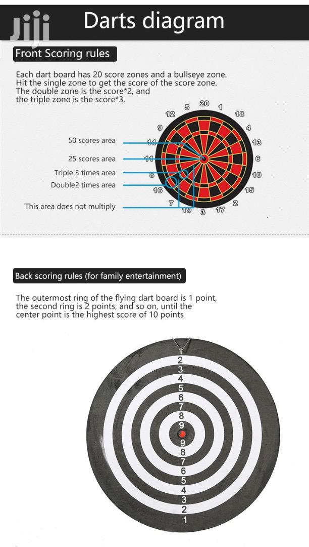 17ch Safety Dartboard Game Set With 6 Peel Tip Dart · Photo 4
