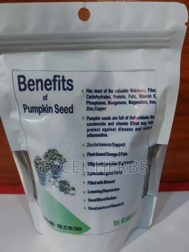 Pumpkin Seed( Support Heart, Prostate Health,)200gs · Photo 1