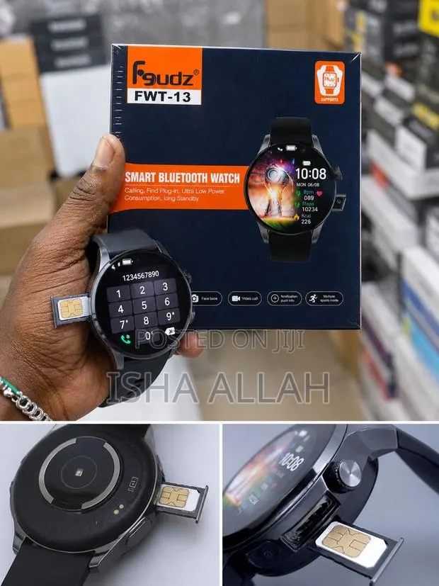 Simcard Smart Watch With Camera – Make Calls, Take Photos · Photo 1