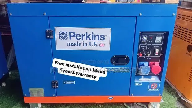 Original Perkins 18kVA Diesel Generator | Reliable Power 18kva · Photo 1