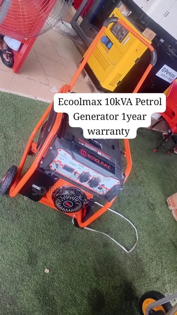 Ecoolmax 10kVA Silent Petrol Generator – High Performance · Photo 1