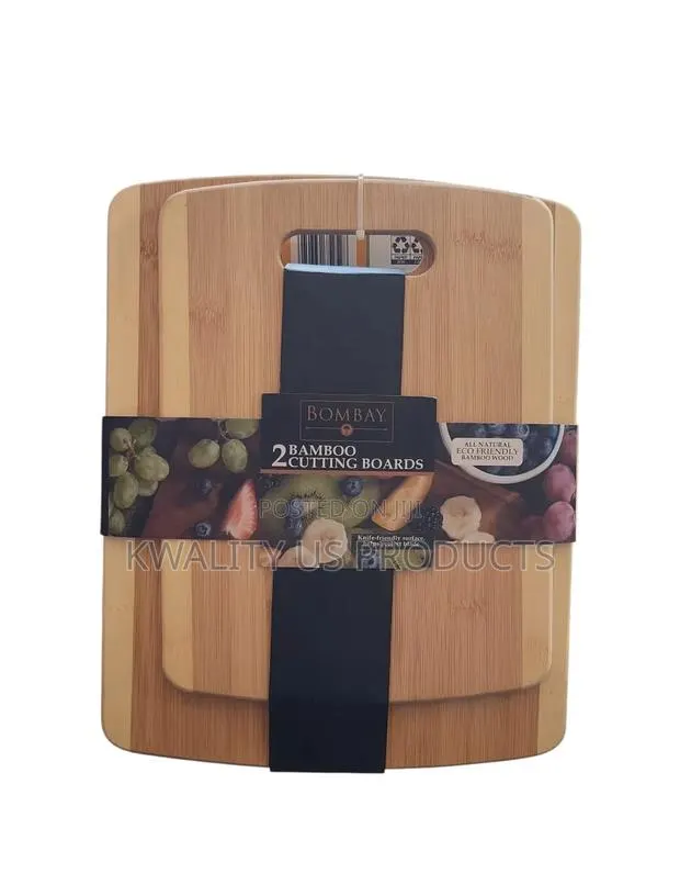 Bombay 2-Pack Bamboo Cutting Board · Photo 1