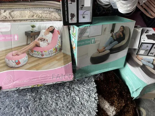 Perfecr Sofa For Every Room;(Inflatable Air Sofas + Free Pump · Photo 1