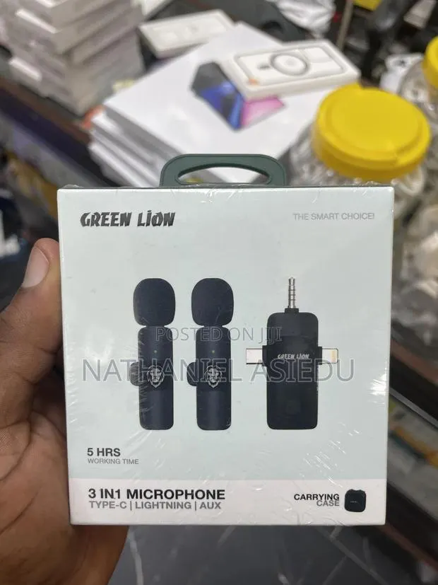 Green Lion 3-in-1 Microphone · Photo 1