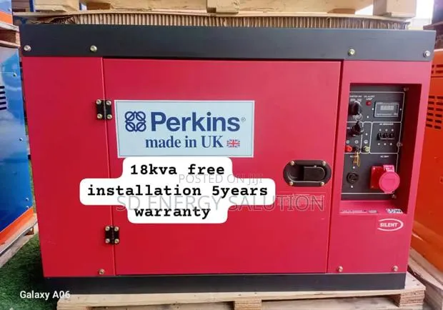 Voltage Vault Perkins 18kva Generator Diesel 18kva Gen · Photo 1