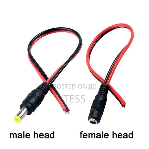 Power Connector CCTV Camera (MALE/FEMALE) · Photo 1