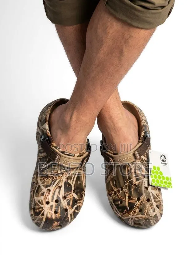 Original Pattern Crocs Clogs for Men and Women-Lightweight Comfortable · Photo 1