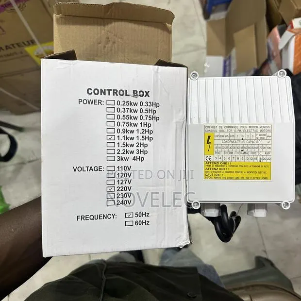 Water Pump Control Box (1.5 Horse Power $ 2.0 Horse Power) · Photo 1
