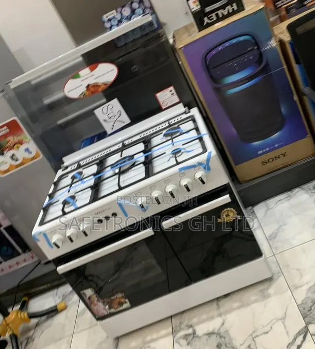 Zealous White Mediatech 60x90 Gas Cooker · Photo 1