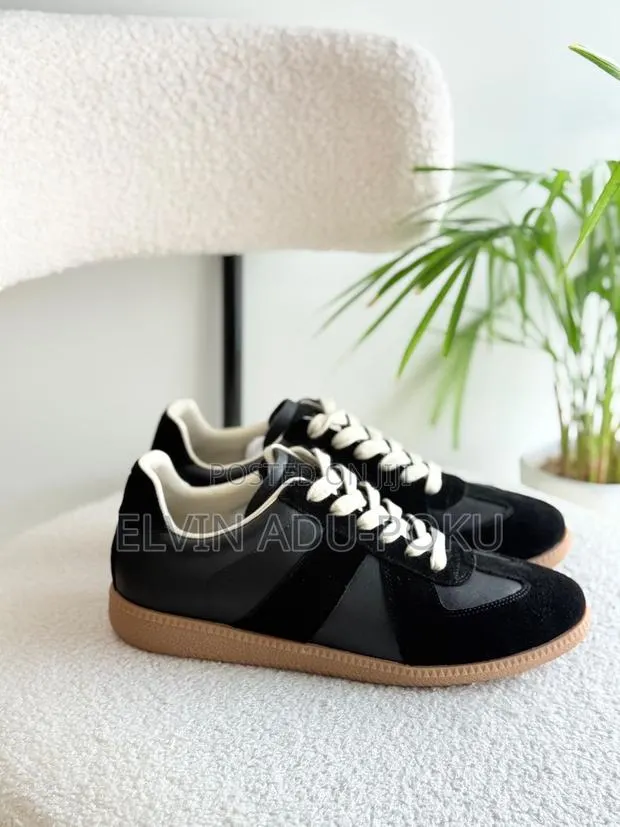 Maison Margiela Leather Trainers in Different Colours , Swipe >> · Photo 1