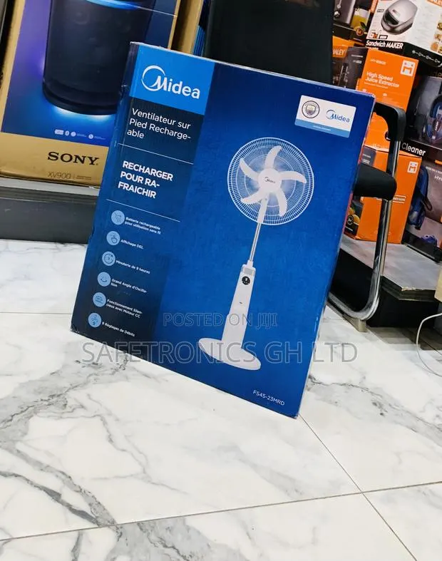 Order Lastest Midea Fist Fan 18 Rechargeable Fan · Photo 1
