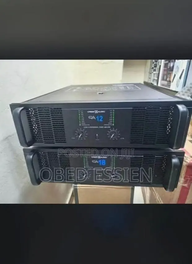 Sound System Mixer Amplifier (Ca 12 and 18) · Photo 1