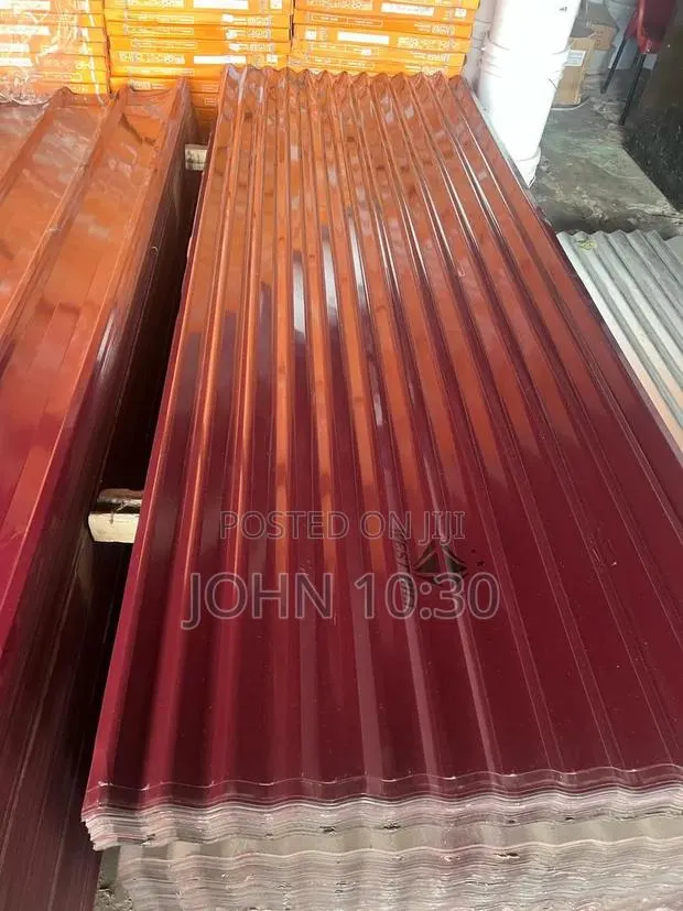 Wine Colour PPGR Roofing Sheets –( Wholesale ) · Photo 1