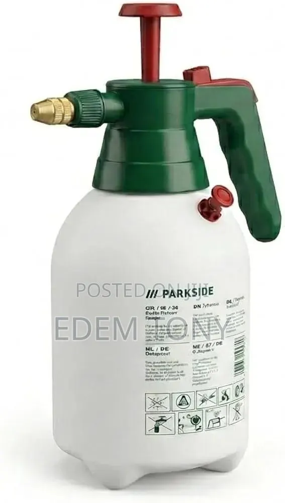 Garden Parkside Pressure Sprayer, 2L Capacity, 2 Bar Max Pressure