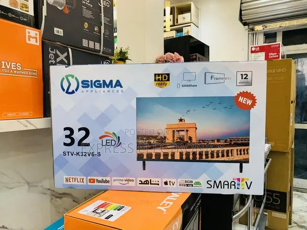 Smart Sigma Tv FHD Satellite 32” Sig-K32v6-S · Photo 1
