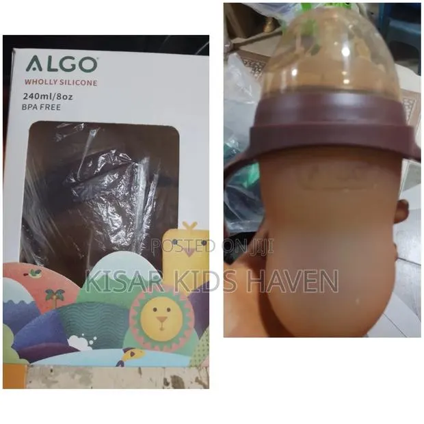 Algo Silicone Feeding Bottle 240ml · Photo 1