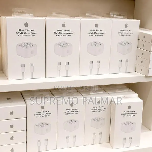 35W Type-C Charging Set With Power Adapter USB-C Cable - iPhone · Photo 1