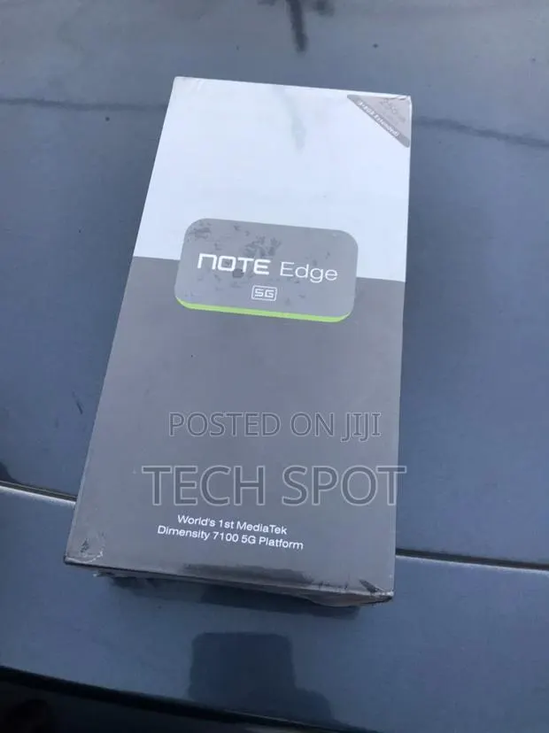 New Infinix Note Edge 256 GB Black · Photo 1