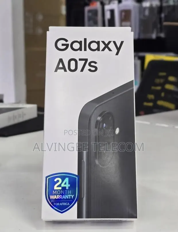 New Samsung Galaxy A07s 64 GB Black · Photo 1