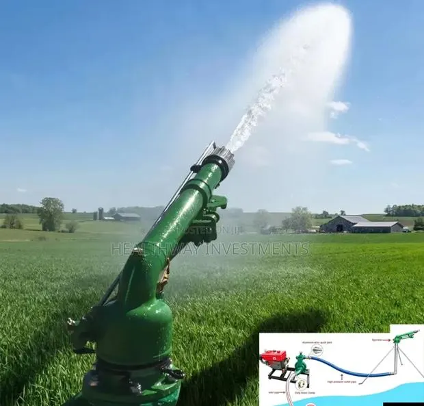 Irrigation Water Sprinkler Gun 360 Degrees · Photo 1