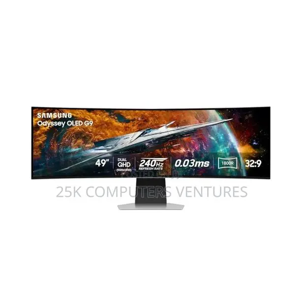 Samsung Odyssey Oled G9 49" Dual QHD 240hz Curved Oled Gaming Monitor · Photo 1