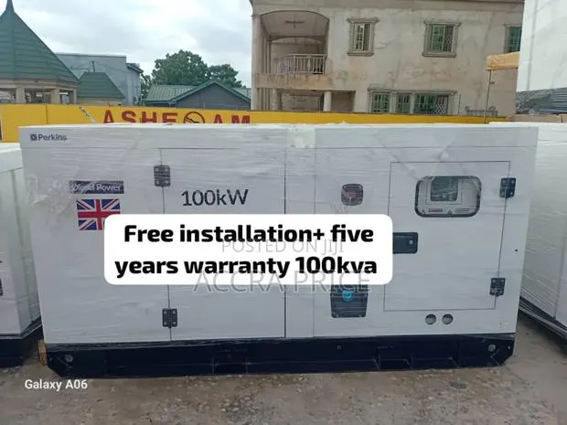 Smooth Power Delivery 100kva Diesel Genset Perkins Genset Uk · Photo 1