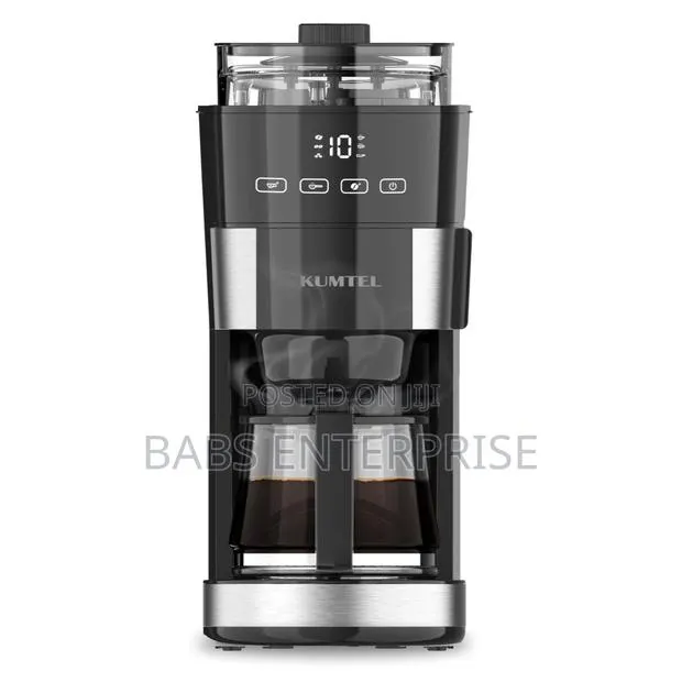 Kumtel Digital Filter Coffee Machine HFCM-02 With Grinder · Photo 1