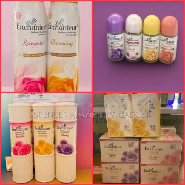 Enchanteur Deluxe Romantic/Alluring/Powder/Soap/ Roll On/ Spray · Photo 1