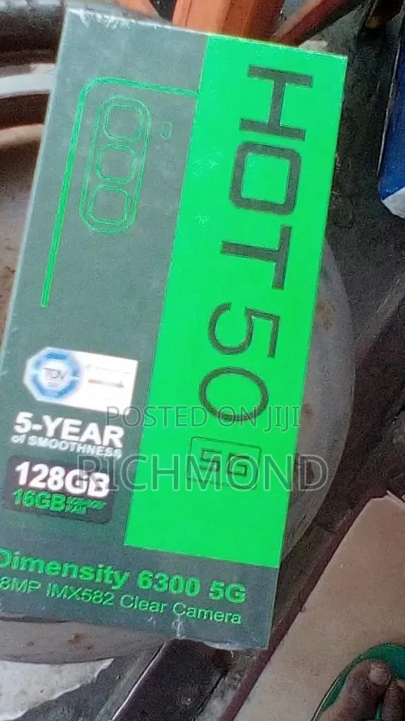 New Infinix Hot 50 128 GB Orange · Photo 1