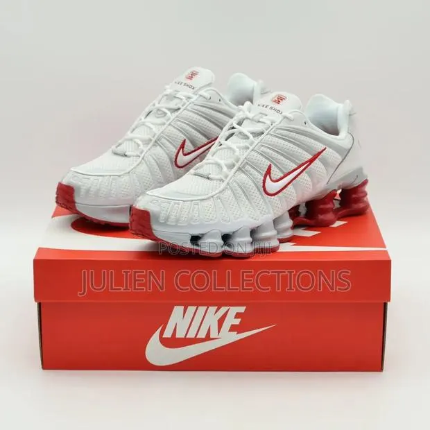 Nike Air G Shox Red White and Grey · Photo 1