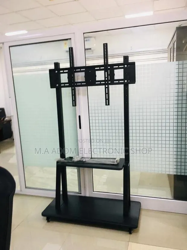 Large Screen TV Cart (60"-100") - Mobile Adjustable · Photo 1