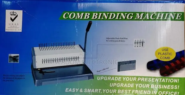 Master Plus 2088 Comb Binding Machine · Photo 1