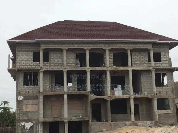 Roofing Wood Installation of Roofing Sheet and Rin Gutter · Photo 1