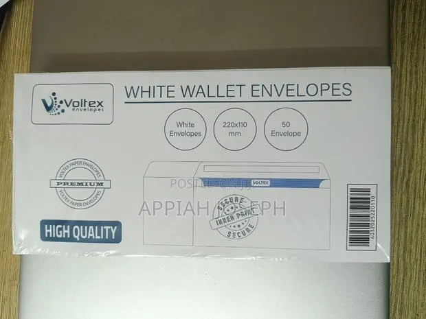 Voltex White Premium Envelope · Photo 1
