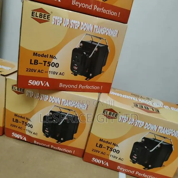 Super Efficient 500Watts LB-T500 Step Up and Down Elbee Transformer · Photo 1