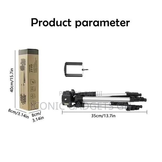 3110 Tripod With Rubber Feet · Photo 1