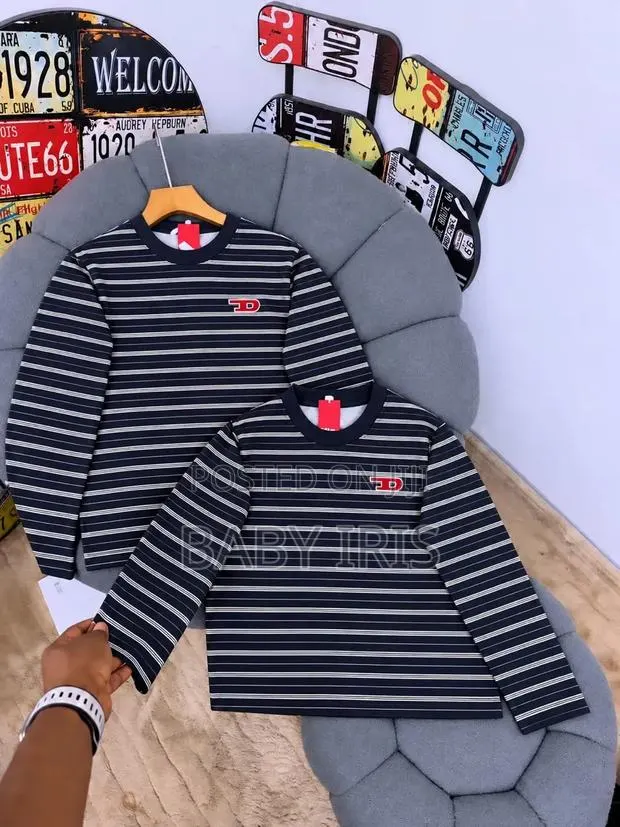 *Diesel Striped Sweatshirt* · Photo 1